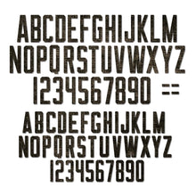Load image into Gallery viewer, Tim Holtz Alphanumeric Theory Thinlits Die Set 73PK - #665924 - Sizzix Chapter 3