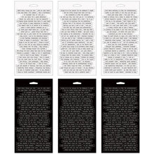 Load image into Gallery viewer, Tim Holtz Idea-ology: Small Talk Sticker Book - 296 Stickers - Sayings Sentiments Quotes Card Making Art Words