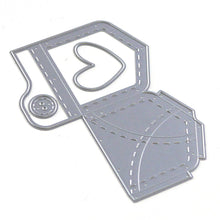 Load image into Gallery viewer, NEW Elizabeth Craft Designs Jeans Pocket Die Set - Picture It Art Journal - Planner Essentials Photo Album ECD 1852