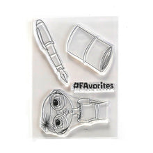 Load image into Gallery viewer, NEW Elizabeth Craft Designs Art Journal Chick Stamp Set - Picture It Art Journal - Planner Essentials Photo Album ECD CS216