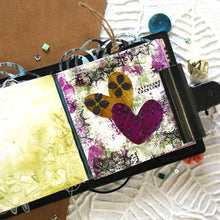 Load image into Gallery viewer, NEW Elizabeth Craft Designs Happy Patterns Stencil Set - Picture It Art Journal - Planner Essentials Photo Album ECD S041