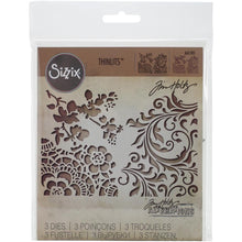 Load image into Gallery viewer, Tim Holtz Mixed Media #2 Thinlits Dies By Sizzix 3/Pkg - 661185