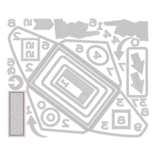 Load image into Gallery viewer, Tim Holtz Postale Thinlits Die Set 48PK - #665927  - Sizzix Chapter 3