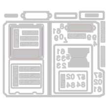 Load image into Gallery viewer, Tim Holtz Specimen Thinlits Die Set 54PK - #665930  - Sizzix Chapter 3