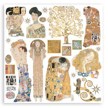 Load image into Gallery viewer, Stamperia Klimt 8&quot;X8&quot; Double-Sided Paper Pad 10 sheets Art Scrapbook
