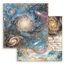 Load image into Gallery viewer, Stamperia Cosmos Infinity Backgrounds - Double-Sided Paper Pad 8&quot;X8&quot; 10/Pkg SBBS71
