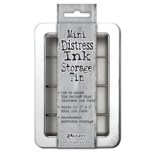 Load image into Gallery viewer, Tim Holtz Mini Distress Ink Storage Tin - Holds 12 Mini Distress Ink Pads
