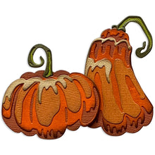 Load image into Gallery viewer, Tim Holtz Pumpkin Duo Colorize Thinlits Die Set 12pk - 665999 - Sizzix
