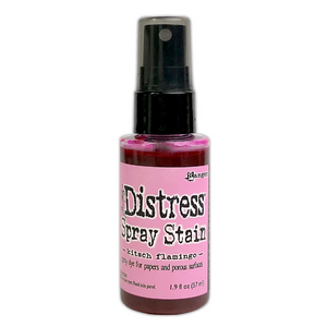 Tim Holtz Kitsch Flamingo Distress Spray Stain - 1.9 fl oz - Pink