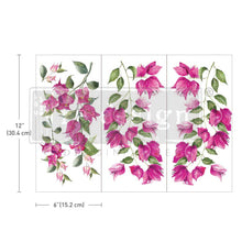Load image into Gallery viewer, Prima Marketing Re-Design Wild Flowers Small Decor Transfer Sheets - 6&quot;X12&quot; 3/Sheets ReDesign
