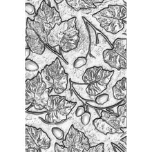 Load image into Gallery viewer, Tim Holtz Acorns 3D Texture Fades Embossing Folder - 665772 - Sizzix
