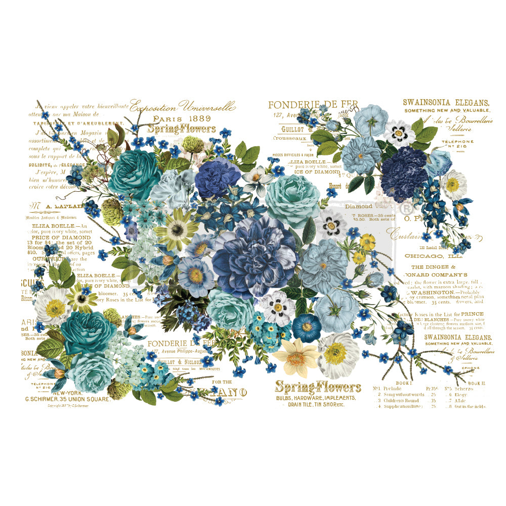 Prima Marketing Re-Design Cosmic Roses Decor Transfer - 44