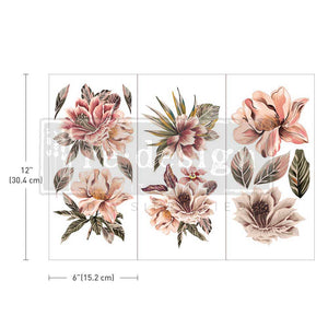 Prima Marketing Re-Design Exotica Small Decor Transfer Sheets - 6"X12" 3/Sheets ReDesign