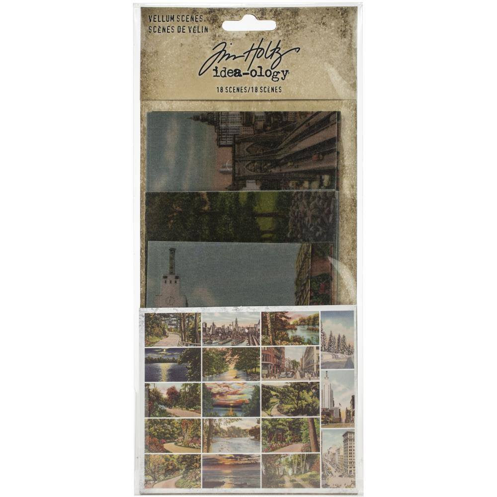 Tim Holtz Idea-ology: Vellum Scenes - TH94028