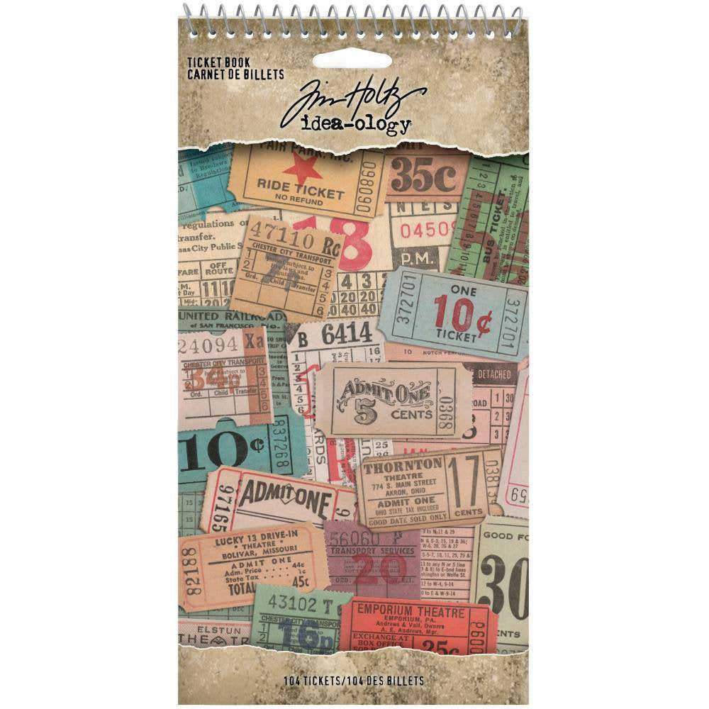 Tim Holtz Idea-ology: Ticket Book - TH94036