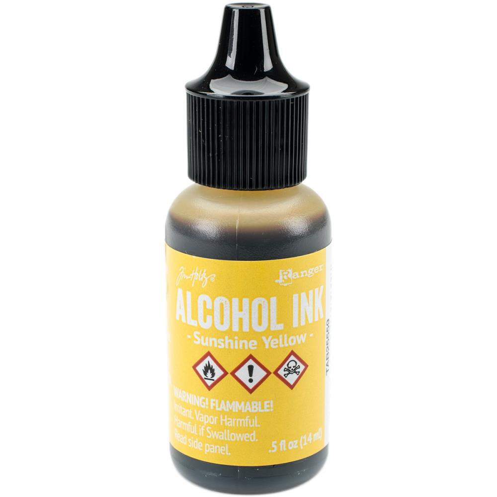 Tim Holtz Sunshine Yellow Alcohol Ink - .5oz Ranger