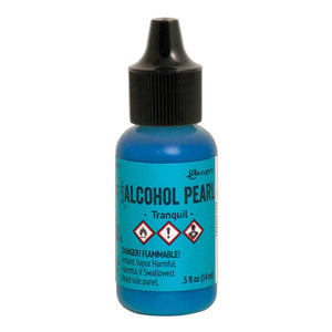 Tim Holtz Tranquil Alcohol Pearls .05oz Ranger