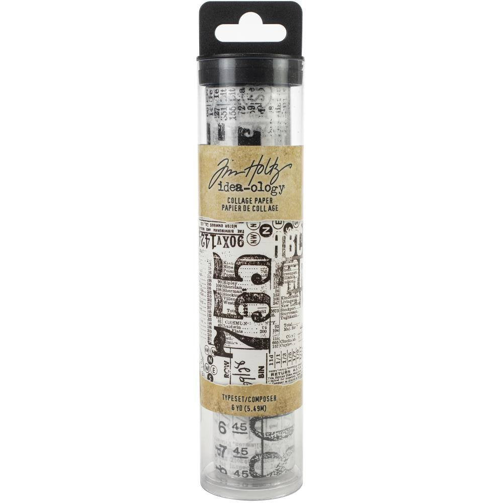 Tim Holtz Idea-ology: Typeset Collage Paper - TH94046