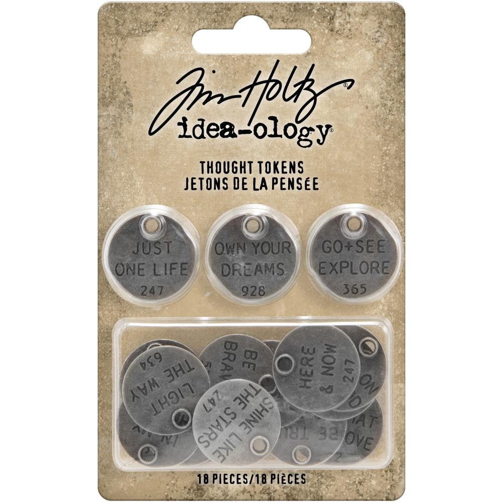 Tim Holtz Idea-ology: Thought Tokens - TH94024