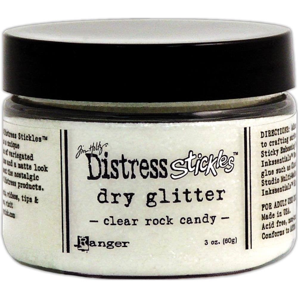 Tim Holtz Distress Glitter: Clear Rock Candy - TDR35879
