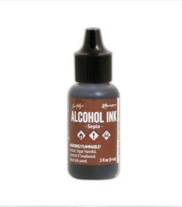 Tim Holtz Sepia Alcohol Ink - .5oz Ranger