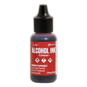 Tim Holtz Crimson Alcohol Ink .5oz