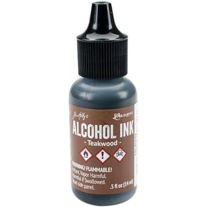 Tim Holtz Teakwood Alcohol Ink - .5oz Ranger