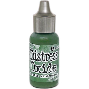 Tim Holtz Rustic Wilderness - Distress Oxide Pad Re-inker - 0.5 fl oz Refill - Green