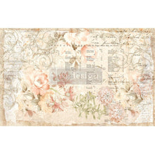 Load image into Gallery viewer, Prima Re-Design - Floral Parchment - Decoupage Decor Tissue Paper - 19&quot;x30&quot; - Vintage Flowers
