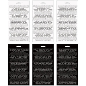 Tim Holtz Idea-ology: Small Talk Sticker Book - 296 Stickers - Sayings Sentiments Quotes Card Making Art Words