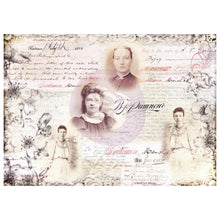 Load image into Gallery viewer, Finnabair - Secret Notes Tissue Paper - 27.5&quot;x19.7&quot; - 6 sheets - 626042 - Art Daily by Prima Marketing - Decoupage Mixed Media
