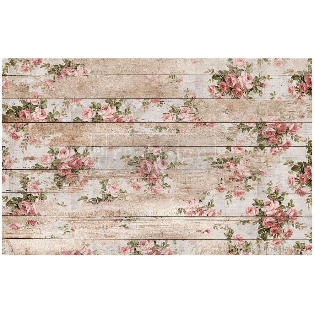 Prima Re-Design - Shabby Floral - Decoupage Decor Tissue Paper - 19