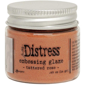 Tim Holtz Tattered Rose Distress Embossing Glaze - Ranger 0.49oz