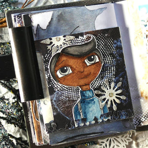 Elizabeth Craft Designs Frosty Patterns Stamp Set ~ Planner Essentials Photo Album ECD Clear Stamps