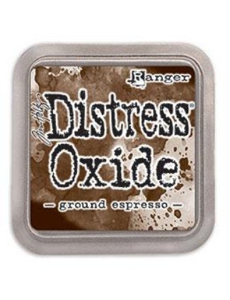 Tim Holtz Distress Oxide Ink Pad: Ground Espresso - Coffee Dark Brown