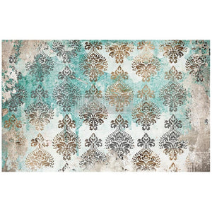 Prima Re-Design - Patina Flourish - Decoupage Decor Tissue Paper - 19"x30" sheet - Background