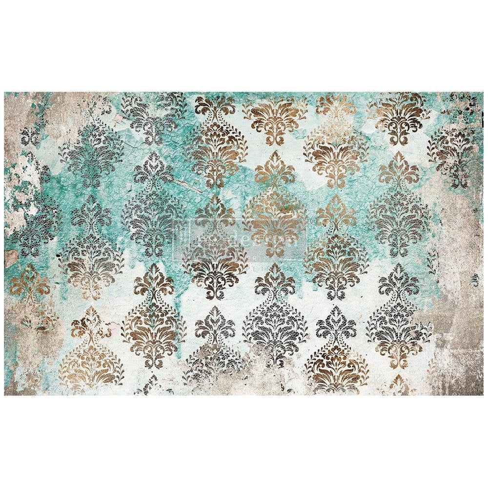 Prima Re-Design - Patina Flourish - Decoupage Decor Tissue Paper - 19