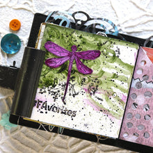 Load image into Gallery viewer, NEW Elizabeth Craft Designs Art Journal Chick Stamp Set - Picture It Art Journal - Planner Essentials Photo Album ECD CS216
