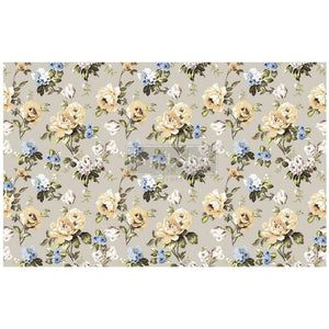 Prima Re-Design - Marigold - Decoupage Decor Tissue Paper - 19"x30" sheet - Floral Background