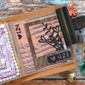 NEW Elizabeth Craft Designs Polaroid Page Die Set - Picture It Art Journal - Planner Essentials Photo Album ECD 1847