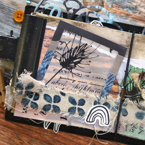 NEW Elizabeth Craft Designs Seal Embellishments Stamp Set - Picture It Art Journal - Planner Essentials Photo Album ECD CS220