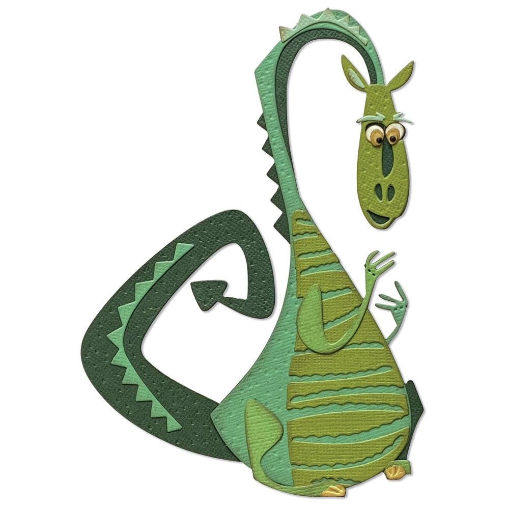 Tim Holtz Rupert, Colorize Thinlits Die Set - 9pk - 665361 - Sizzix Chapter 2 - Dragon