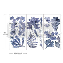 Load image into Gallery viewer, Prima Marketing Re-Design Indigo Small Decor Transfer Sheets - 6&quot;X12&quot; 3/Sheets ReDesign
