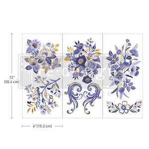 Prima Marketing Re-Design Juliet Small Decor Transfer Sheets - 6"X12" 3/Sheets ReDesign