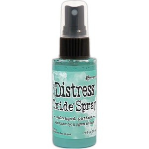 Tim Holtz Salvaged Patina Distress Oxide Spray - 1.9 fl oz - Green