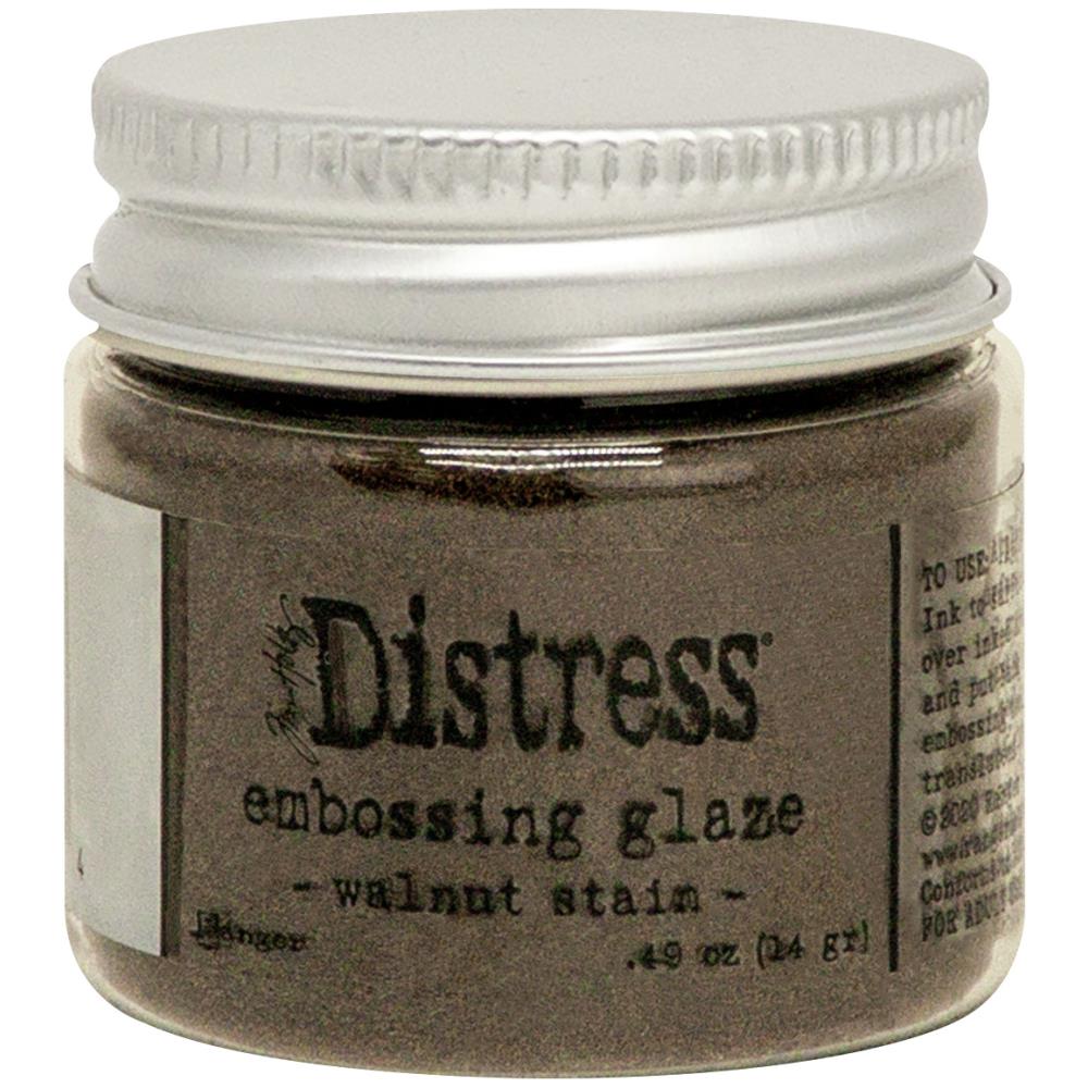 Tim Holtz Walnut Stain Distress Embossing Glaze - Ranger 0.49oz